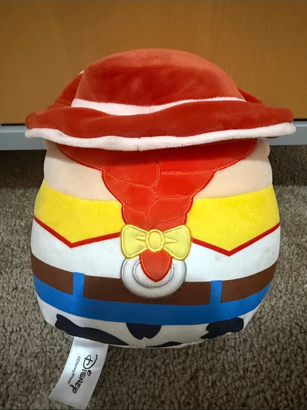 “Jessie”Cowgirl- Red Hair, Yellow Outfit squishmallow!